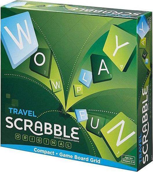 Actual product image Mattel Games SCRABBLE Travel (German)