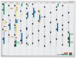 Immagine prodotto Magnetoplan Calendario, per il 2025, per lavagna largh. x alt. 900 x 600 mm, autoadesiva.