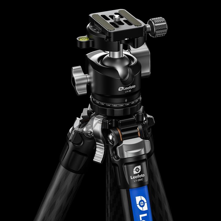 Produktbild Leofoto Carbon Stativ LY-284C mit 30mm Kugelkopf (Set) (Metall, Carbon)