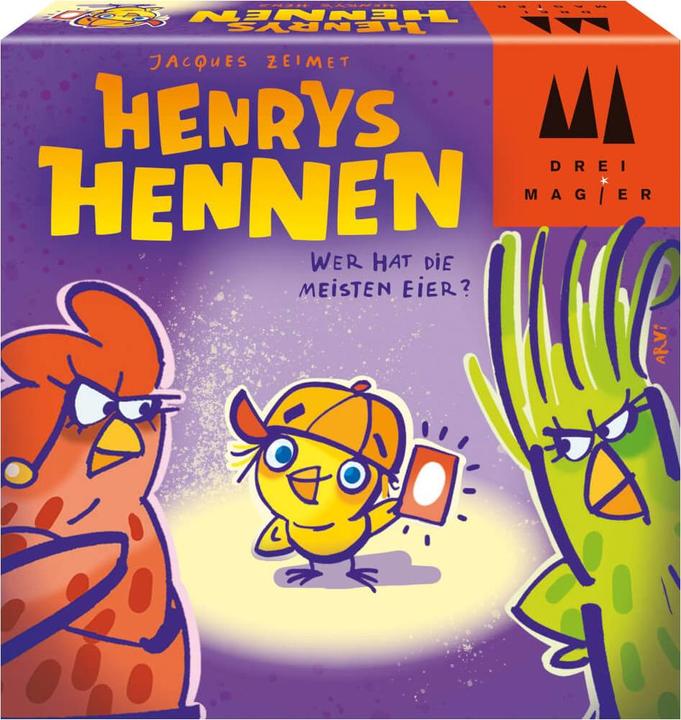 Produktbild Schmidt Spiele Henrys Hennen (mult) (Deutsch, Englisch, Französisch, Italienisch, 2 - 6 Spieler)