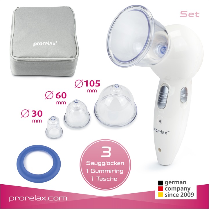 Actual product image Prorelax Vacuum massager