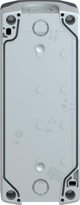 Actual product image Schneider Electric Pushbutton housing 22mm 4 hole gray