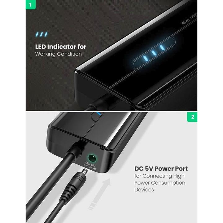 Image du produit Ugreen USB 3.0 Hub (USB-A, 4 ports)