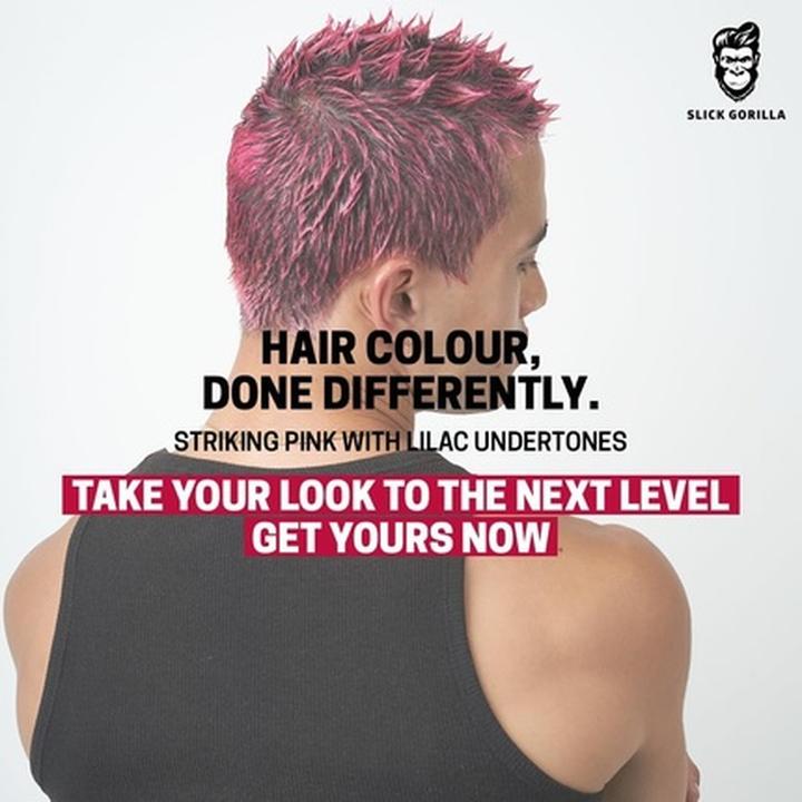 Image du produit Slick Gorilla Vegan and Cruelty-Free Semi-Permanent Pink Hair Colour 3.38 Fl