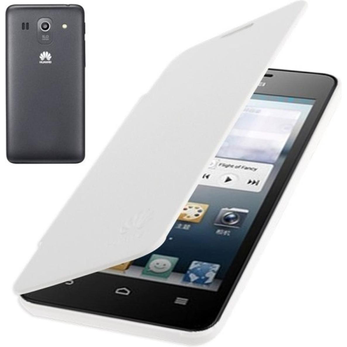 Thumbnail - König Design Schutzhülle Quer Case für Handy Huawei Ascend G520 & G525 (Huawei Ascend G520), Smartphone Hülle, Weiss