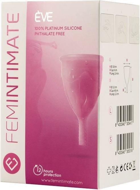 Actual product image Femintimate Eve Silicone Menstrual Bag Size S (S)