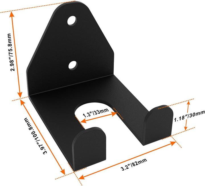 Actual product image Vanroug Barbell storage