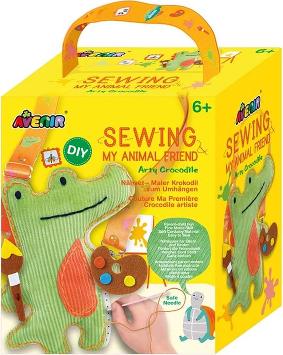 Produktbild Avenir Nähset Umhänger Krokodil