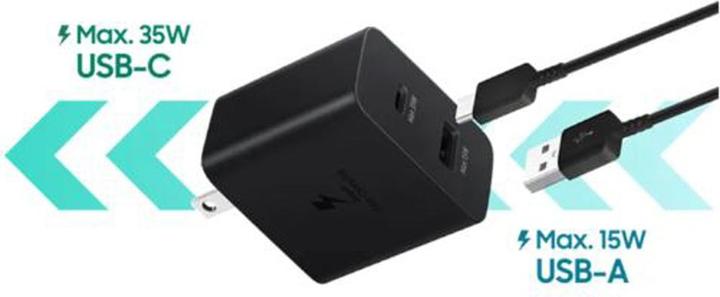 Image du produit Samsung Adaptateur secteur Duo (35 W)