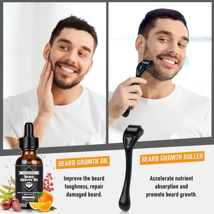 Produktbild ‎Cusmay 11 in 1 Bartpflege Set (60 ml)