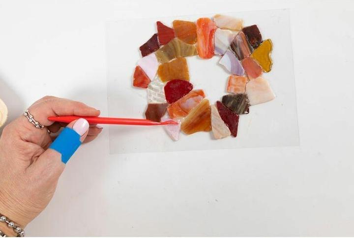 Actual product image Creative - Craft Kit Kintsugi, Hanging decorations, assorted colours, 1 pack - ()