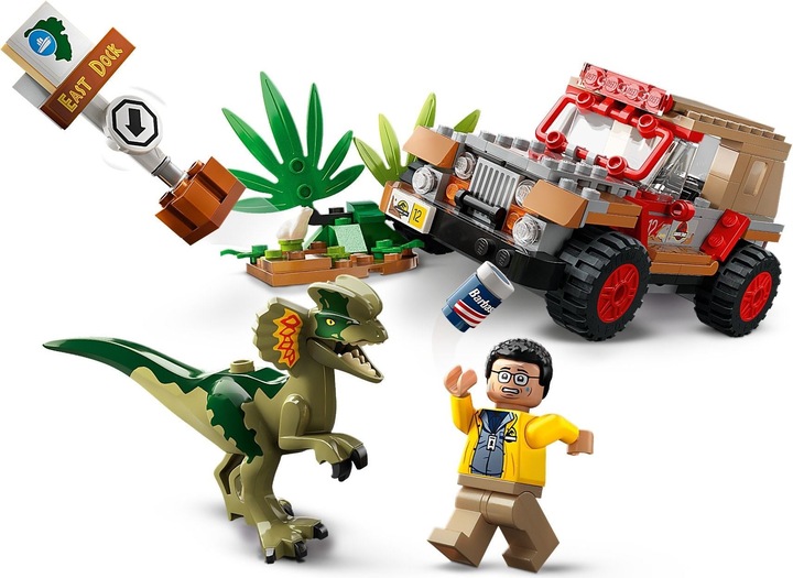 Productafbeelding LEGO 76958 Hinderlaag van de Dilophosaurus (76958, LEGO Jurassic World)