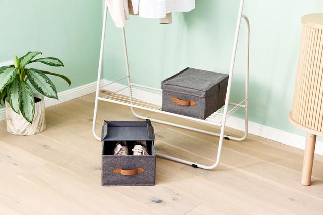 Image du produit Love it Store it Boîte à couvercle rabattable Premium, lot de 2 - Petite (25 x 33 x 16 cm, 13.50 l)