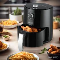 Produktbild Basic Home Heissluftfritteuse 2,3 l manuell 1200 W