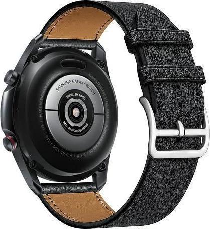 Beline pasek Watch 20mm Hermes Leather czarny /black box (15 mm)