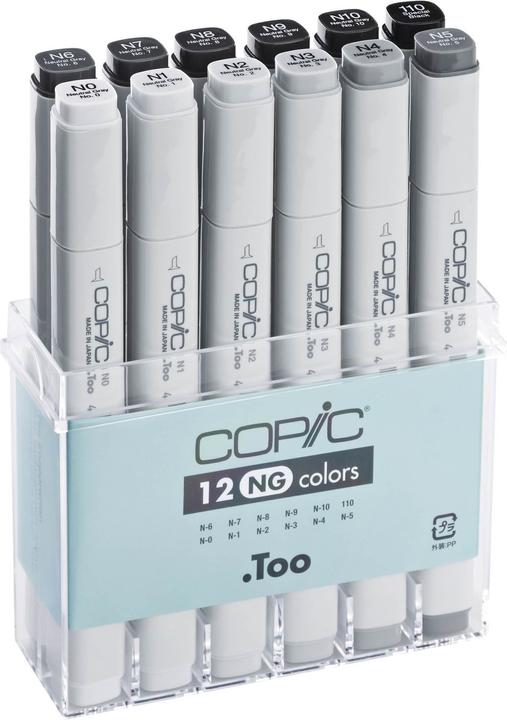 Produktbild Copic Grautöne NG (12x)