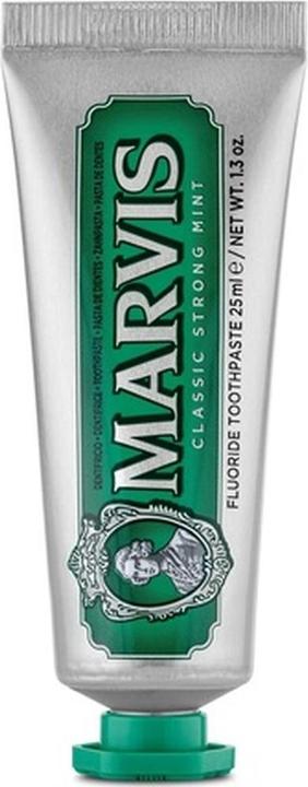 Actual product image Marvis Toothpaste Classic Strong Mint 25 ml (bundle) (25 ml)