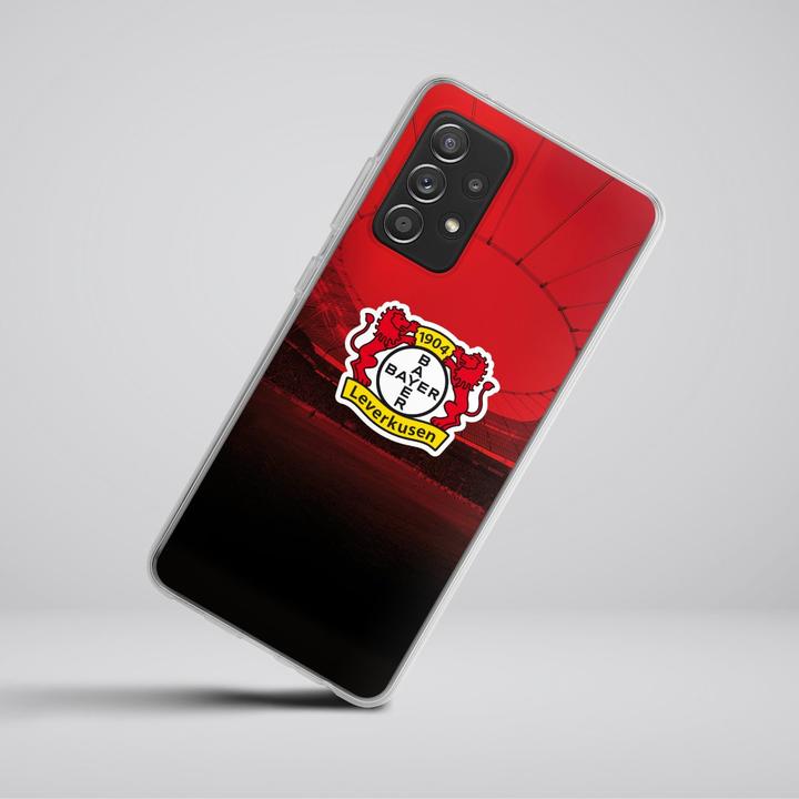 Actual product image DeinDesign Silikon Hülle für Samsung Galaxy A52s 5G Handyhülle Case Smartphone Schutzhülle Bayer 04 (Samsung Galaxy A52s 5G)