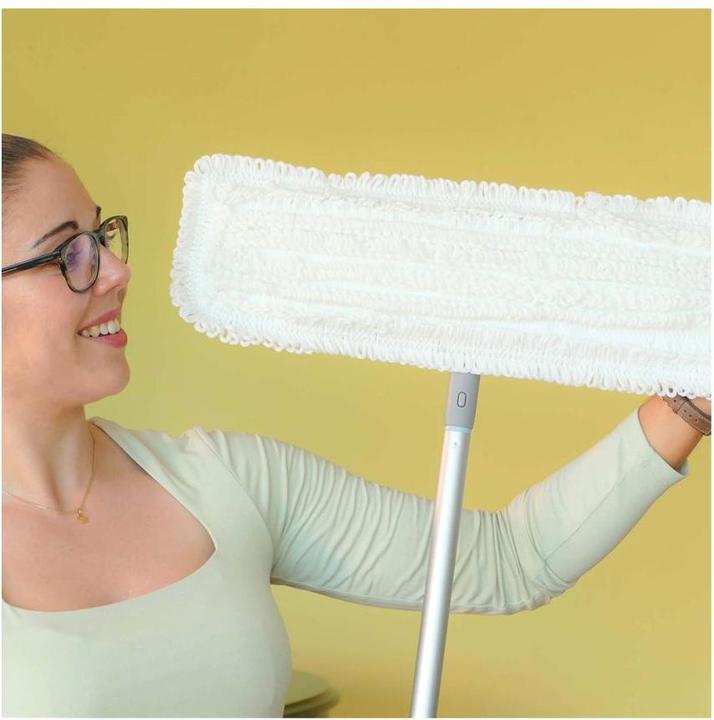 Produktbild CREaCLEAN Baumwolle Wischbezug für Crystal Mop 2er Set (2 Stk.)