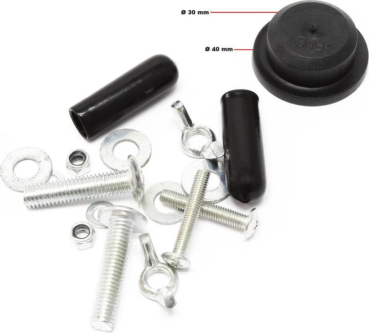 Immagine prodotto Wiltec Rullo per prato Ricambio Borsa accessori Viti Dadi Tappi Rullo per prato (Tosaerba, Ricambi per macchine da giardino)