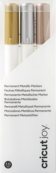 Immagine prodotto Cricut Joy Pennarelli permanenti confezione da 3 pezzi 1.0 Oro Argento Rame (P)