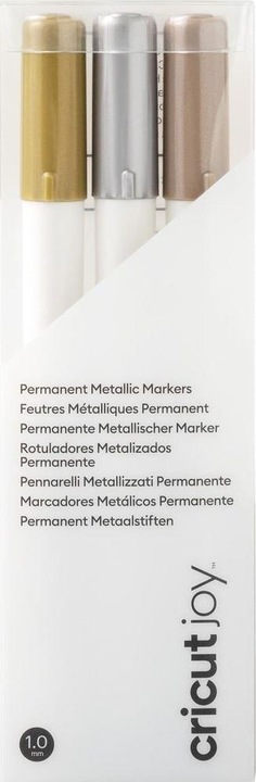 Actual product image Cricut Joy Permanent markers 3-pack 1.0 Gold Silver Copper (P)