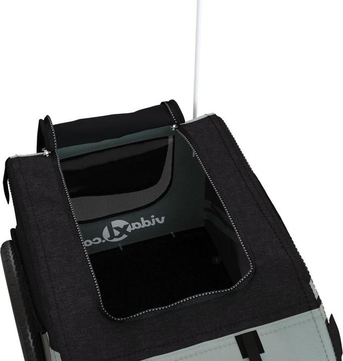 Produktbild vidaXL Fahrradanhänger Hund