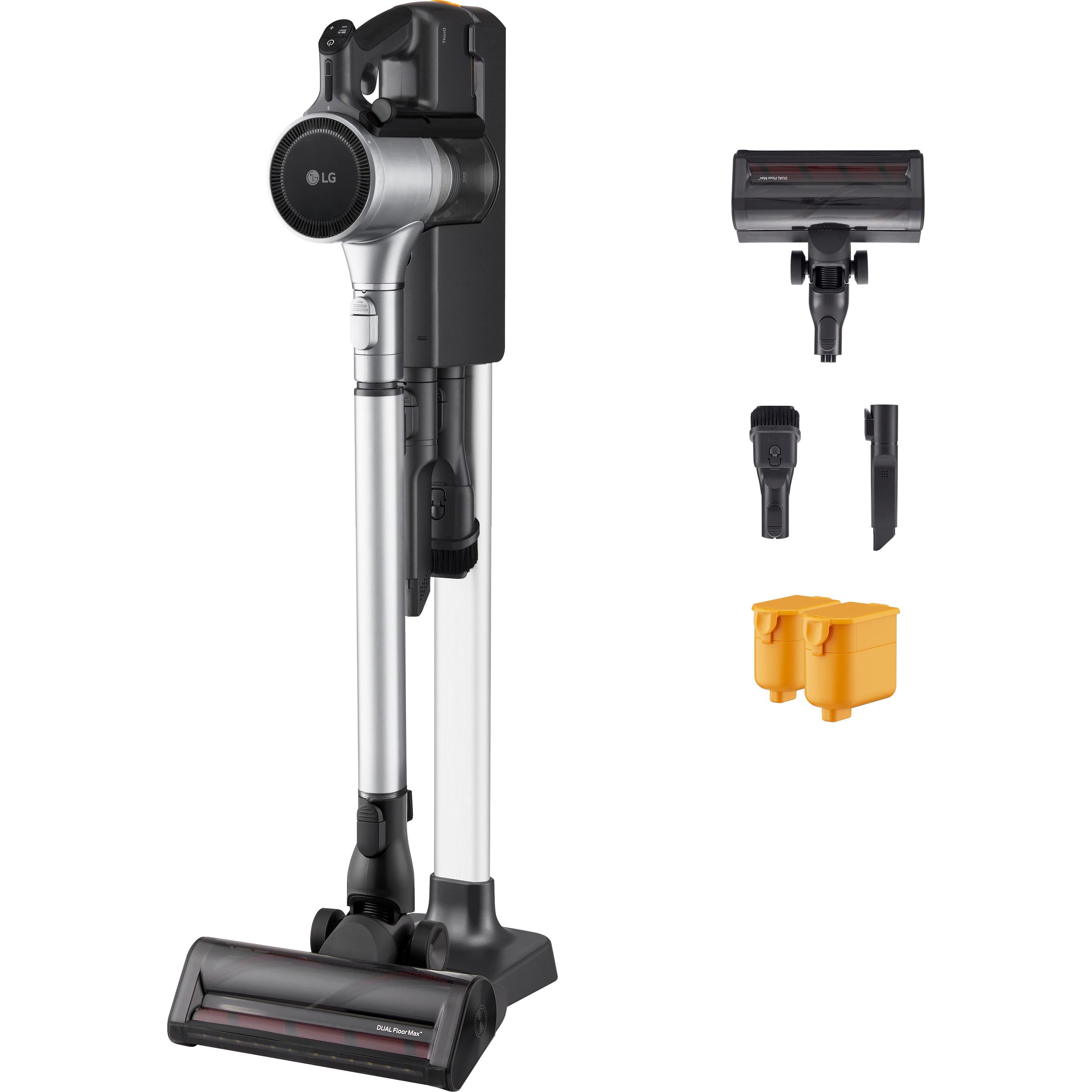 LG CordZero A9K Core3S Aspirapolvere senza Fili, Aspirateur, Argent, Noir