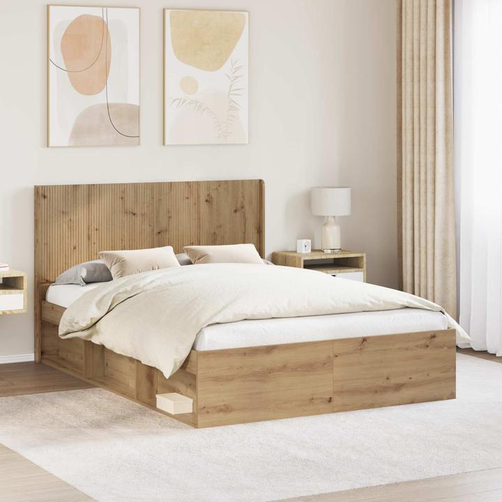 Actual product image vidaXL Modernes Kopfteil (141.50 x 7 x 100 cm)