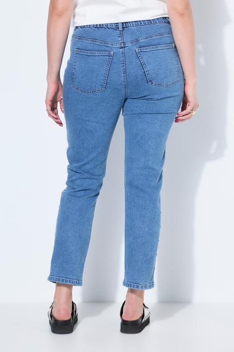 Immagine prodotto Studio Untold Mom jeans con perline e cinque tasche (50)