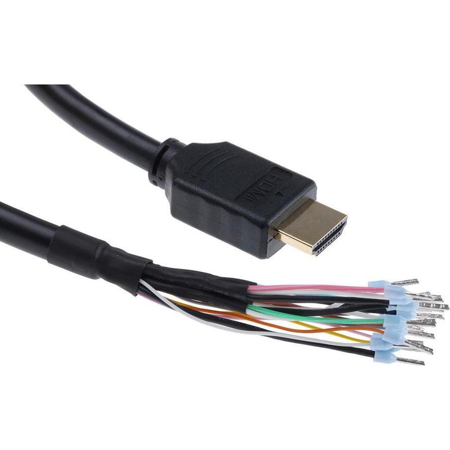 Rs Pro HDMI-Kabel A HDMI Stecker B offenes Ende, 5 (5 m, HDMI), Video Kabel