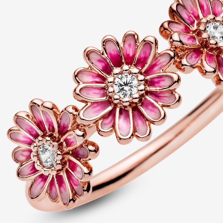 Actual product image Pandora Rose Daisy Ring (50, 925 Silver)
