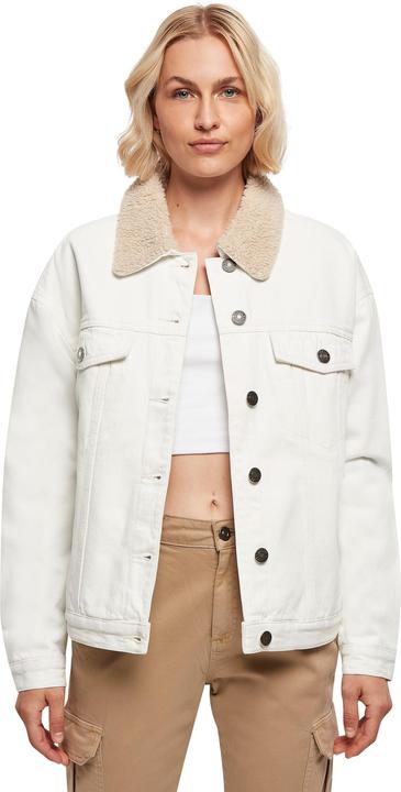 Produktbild Urban Classics Ladies Oversized Sherpa Denim Jacket - 19395 (XXL)