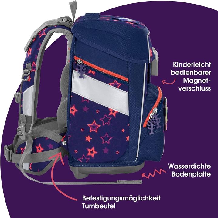 Actual product image Step by Step satchel set SPACE SHINE "Pegasus Night Nuala" 5 pieces (20 l)