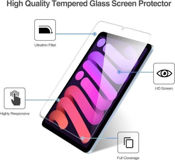 Produktbild MU Budget Schutzglas Displayschutz (1 Stück, iPad mini 2021 (6. Gen), iPad mini 2024 (7. Gen))