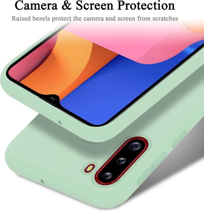Produktbild Cadorabo TPU Liquid Silicone Case Cover (Samsung Galaxy A21)