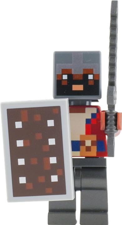 Actual product image LEGO Minecraft Mini-Set Mutiger Held vs. Ertrunkener! - NEU! Menge 1x (LEGO Minecraft)