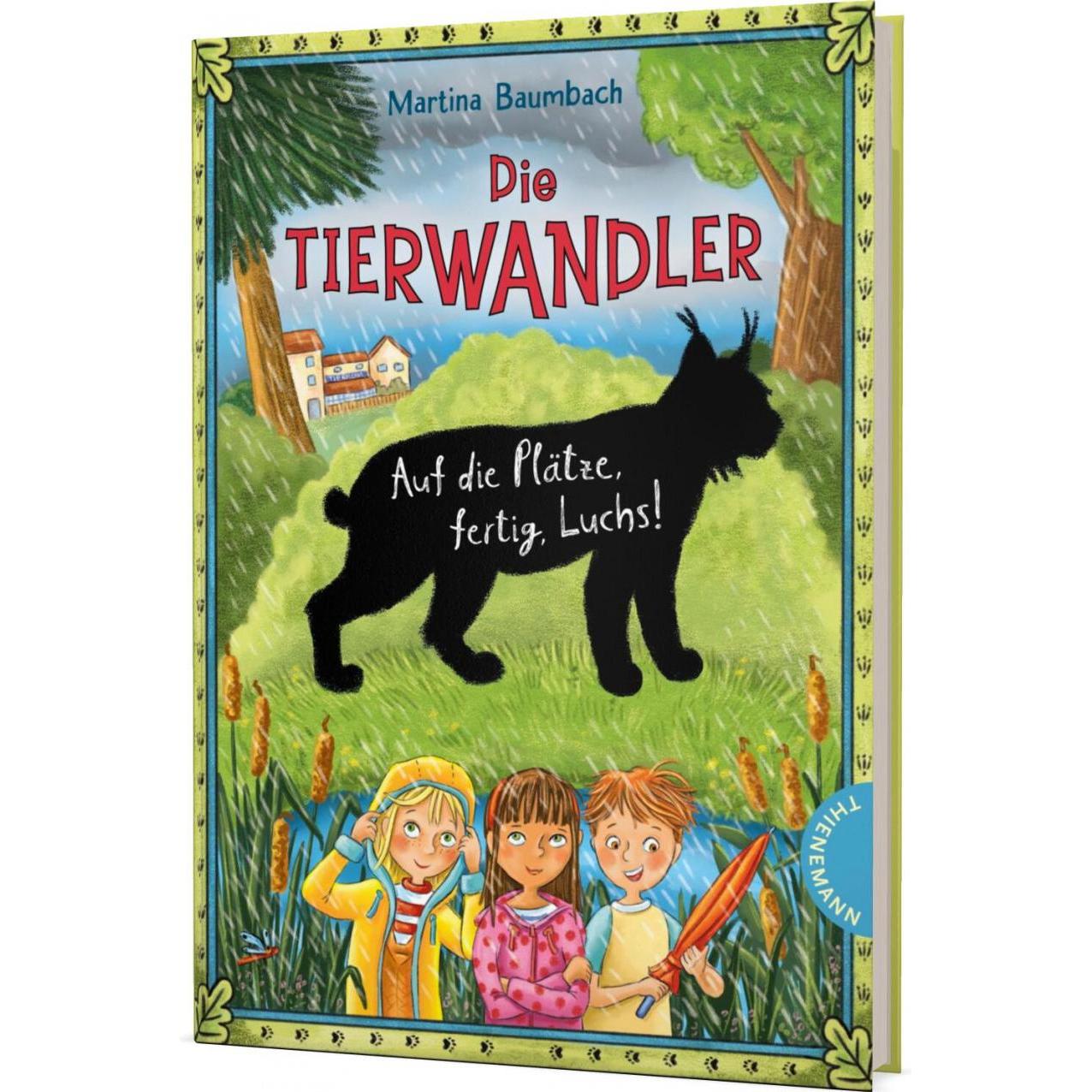 Die Tierwandler 5: Auf die Plätze, fertig, Luchs!, Kinderbücher von Martina Baumbach, Stefanie Klassen
