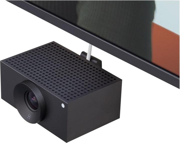 Image du produit Huddly L1 avec adaptateur USB. Support de montage mural & câble Ethernet de 2m