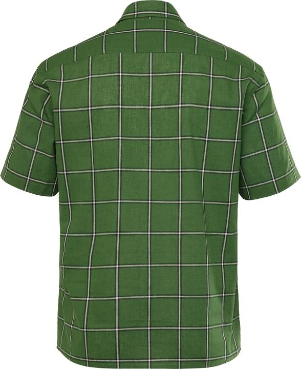 Immagine prodotto Sthuge Hemd, Halbarm, Leinenmix, Karo, Kentkragen, kastiger Fit (L)