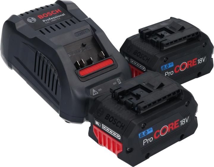 Actual product image Bosch Professional Bosch GKF 18V-8 Professional cordless edge router 18 V 8.0 mm brushless + 2x ProCORE battery 8.0 Ah