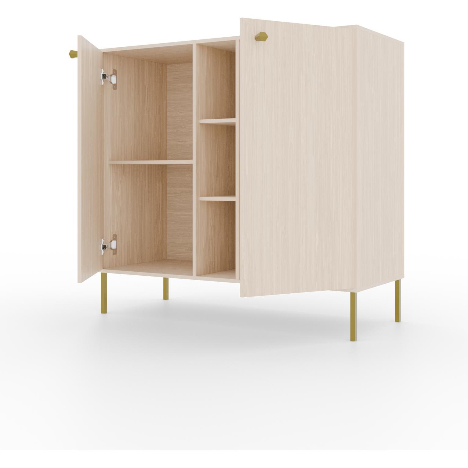 ADRK Furniture, Kommode + Sideboard, Tili 2D 3P Kommode (100.5 x 41 x 95 cm)