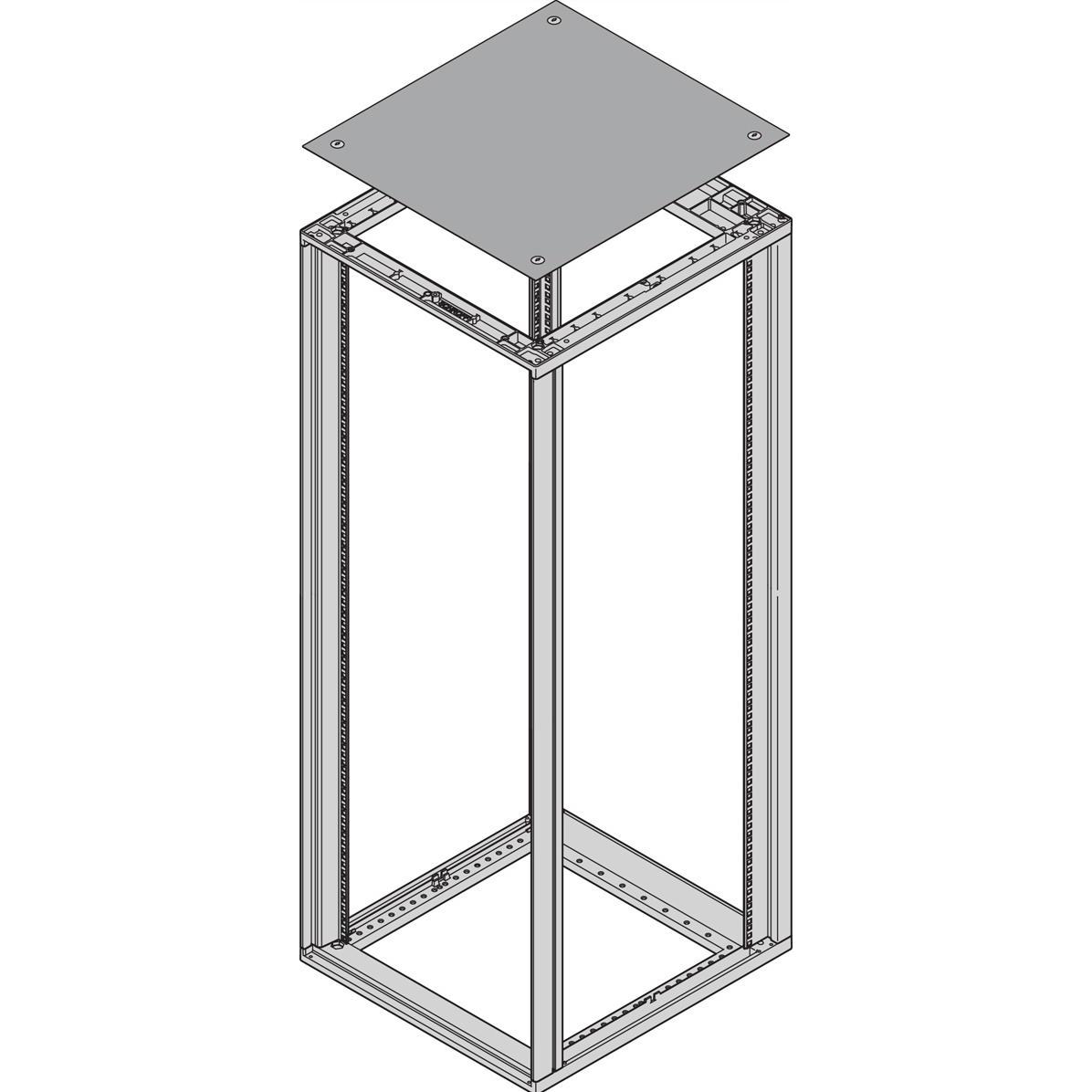 Schroff Novastar, Serverschrank Zubehör, Grau