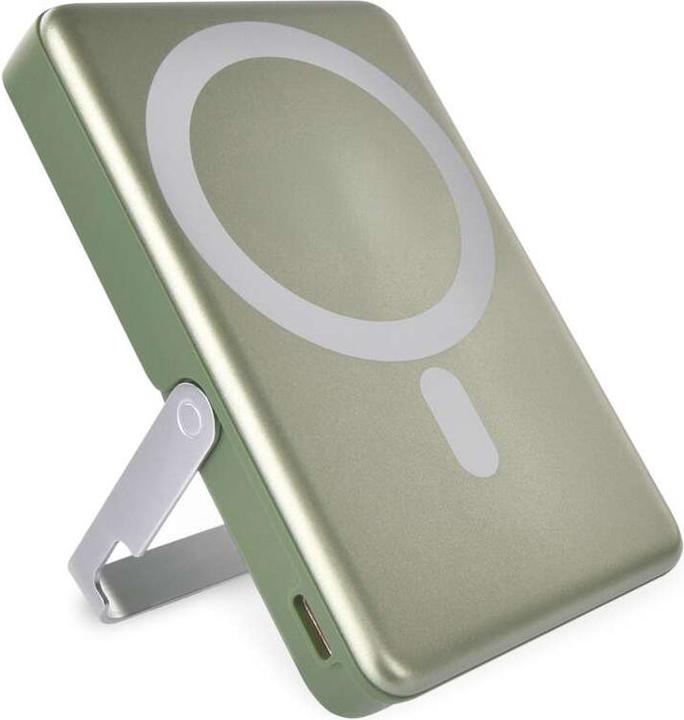 Emos POWERBANK WI1031 10000mAh ARMY-GREEN 1xUSB-C (10000 mAh, 20 W, 38.70 Wh)