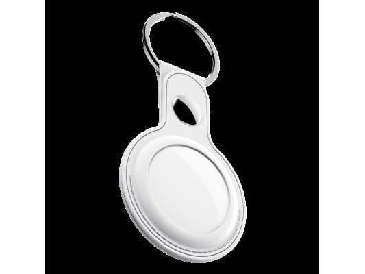 Actual product image Keybudz AirTag Keyring White