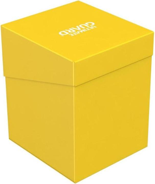 Actual product image Ultimate Guard UGD010304 - Deck Case - for 100+ Cards, Standardsize, yellow