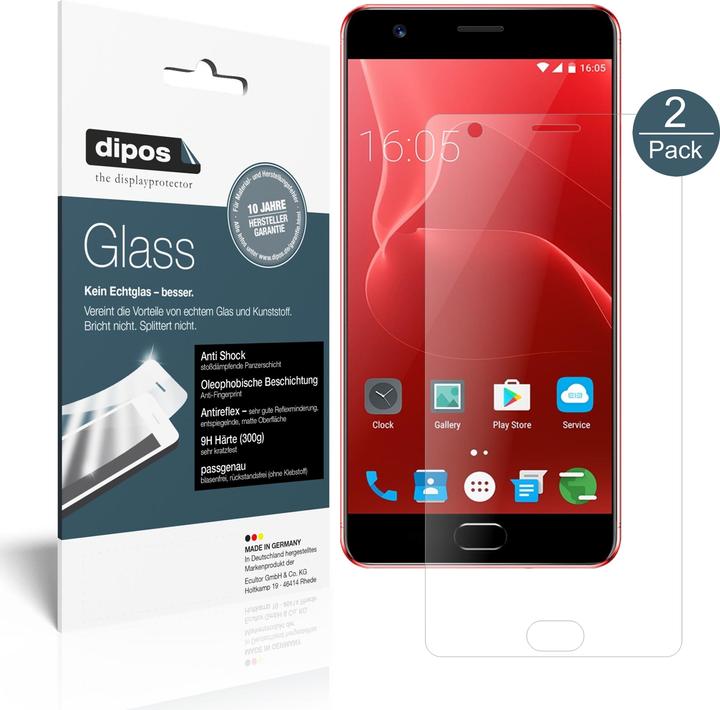 Image du produit Dipos Film de Protection d’écran Anti-Shock (2 pcs, Huawei P8 Max)