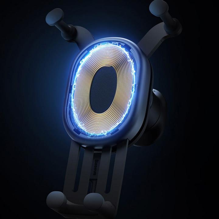 Produktbild Baseus Stable Gravitational Wireless Charging Car Mount Pro 15W (black)