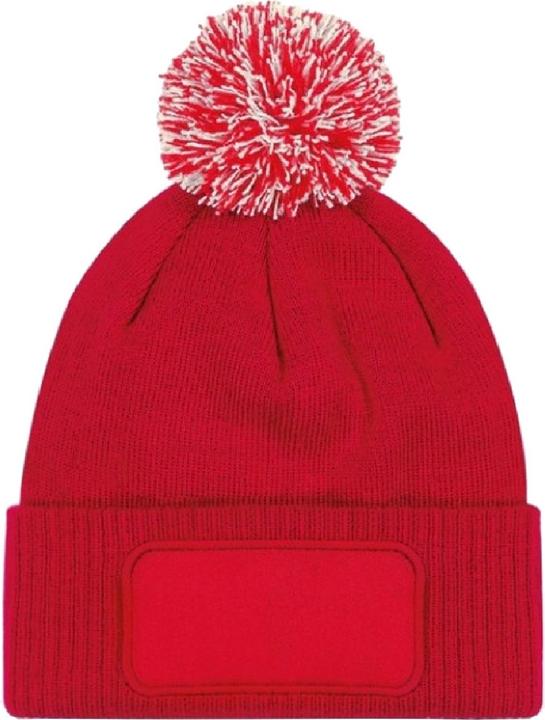 Actual product image Beechfield Snowstar printable bobble hat (One size)