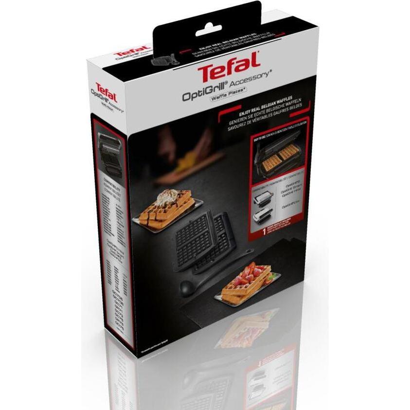 Thumbnail - Tefal XA7248 Waffelplatten OG+ & Elite, Zubehör Kochen am Tisch, Schwarz